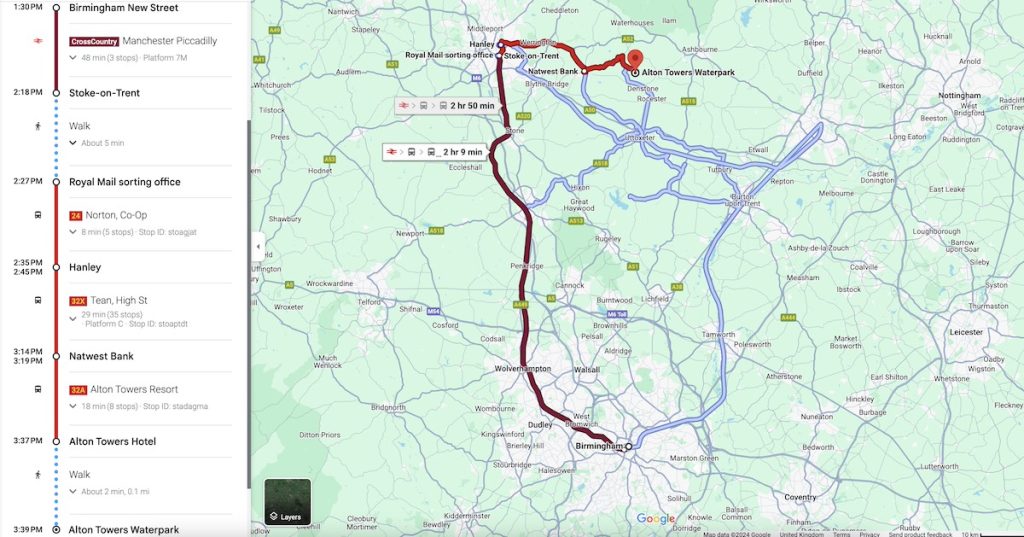 Birmingham to Alton Towers: Best Way To Get There? (a Brummie's Guide)